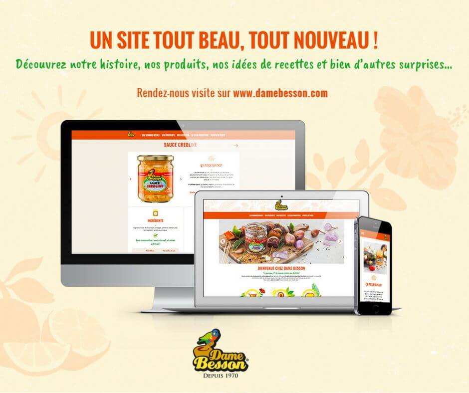 Nouveau site Dame Besson !